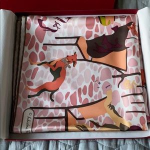 NWT Ferragamo silk scarf